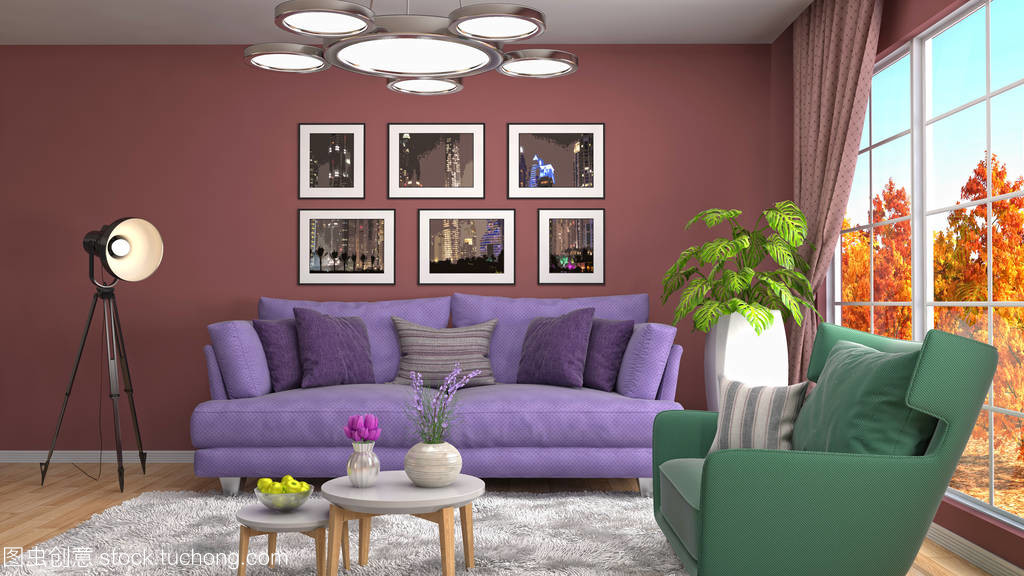 室內(nèi)裝飾臥室 3D圖與現(xiàn)代設計服務