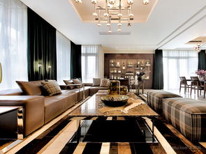 原木現代沉穩風格四居室 自然與寧靜的詩意棲居