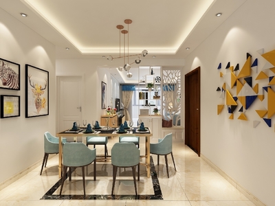 140平現(xiàn)代簡約三居裝修效果案例 綠苑小區(qū)何女士雅居實(shí)景賞析